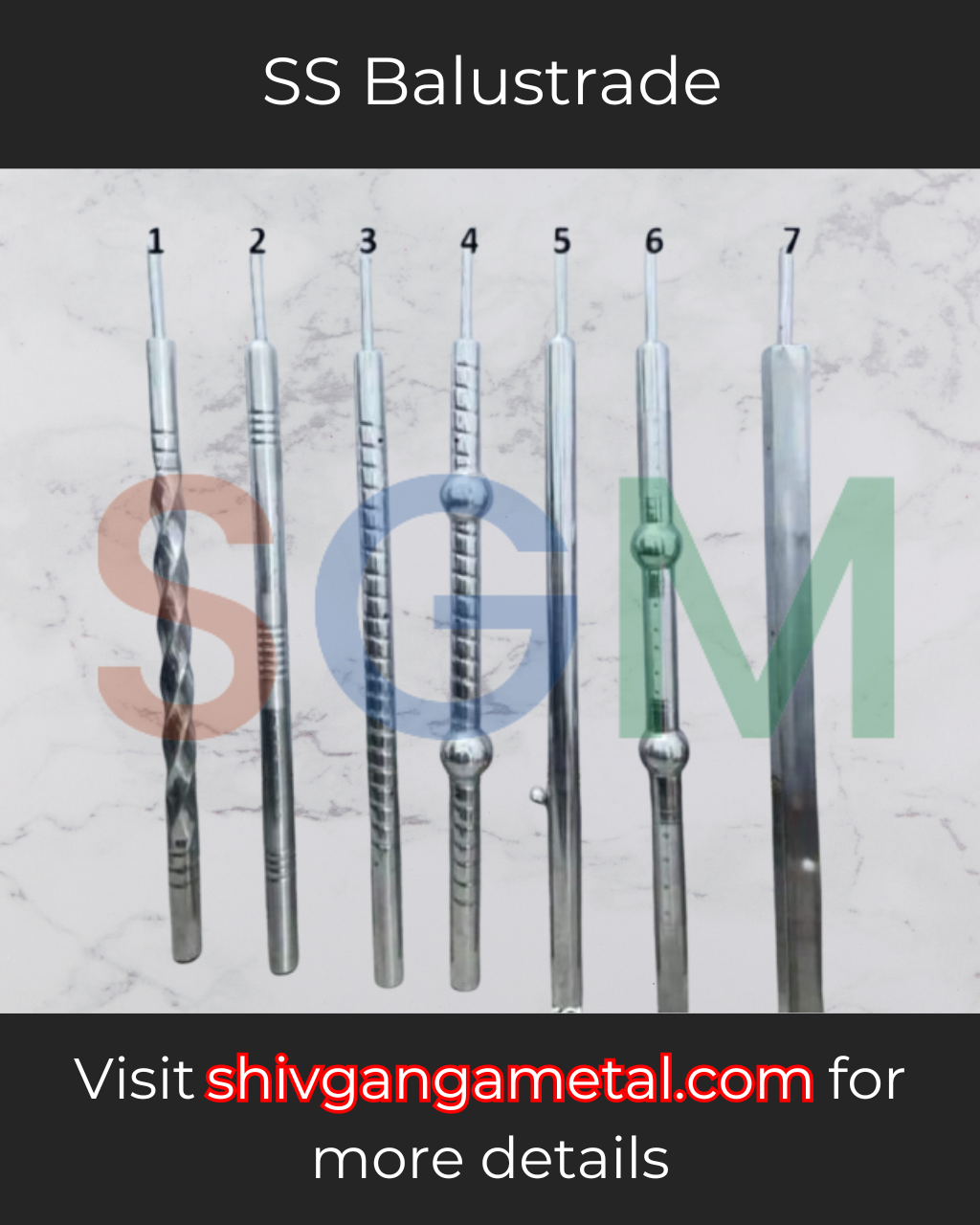 SS Balustrade, SS Railing Vilsi