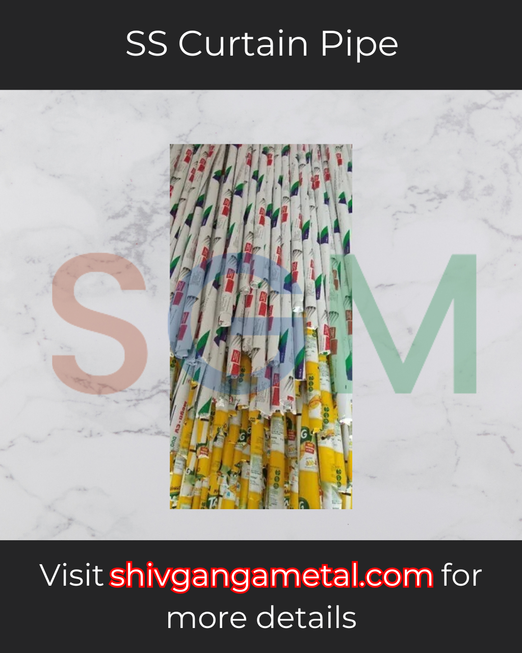 SS Curtain Pipe