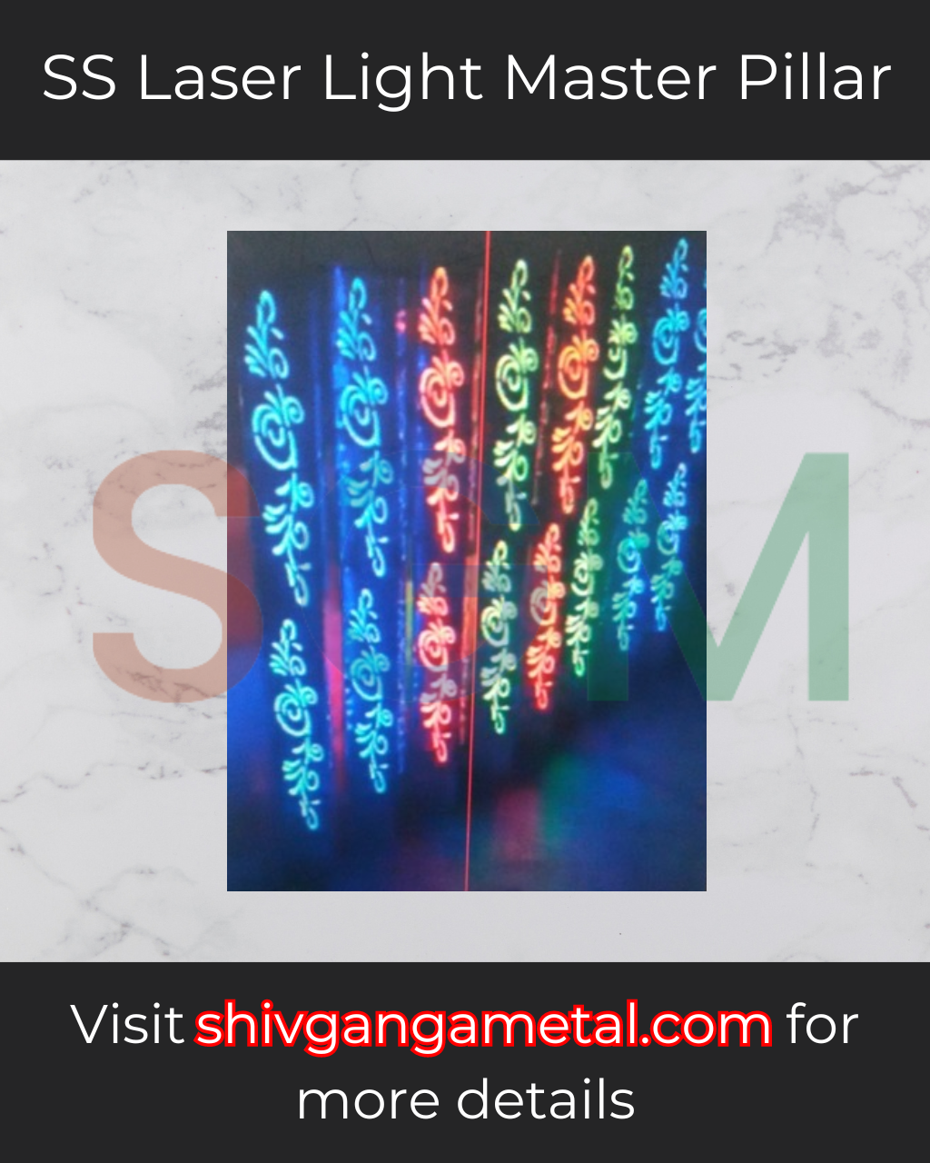 SS Laser Light Master Pillar