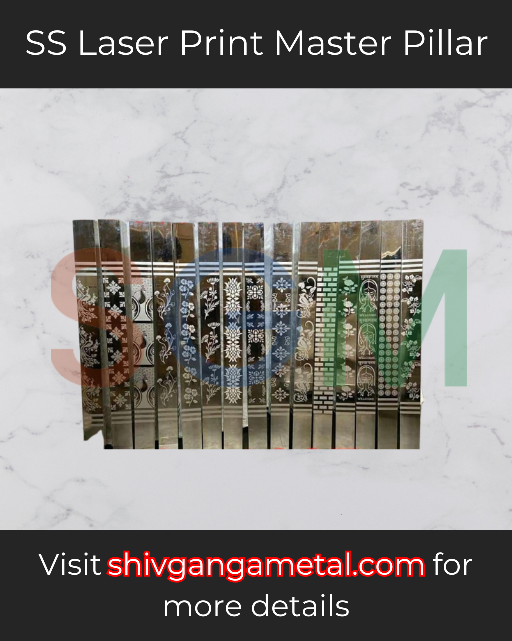 SS Laser Print Master Pillar